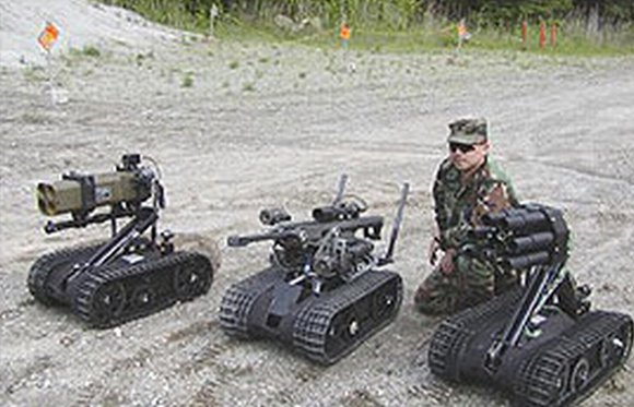 Для Минобороны разработали нового боевого робота Для Минобороны разработали нового боевого робота