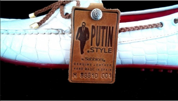 Испанский бренд обуви решил использовать образ Путина Испанский бренд обуви решил использовать образ Путина