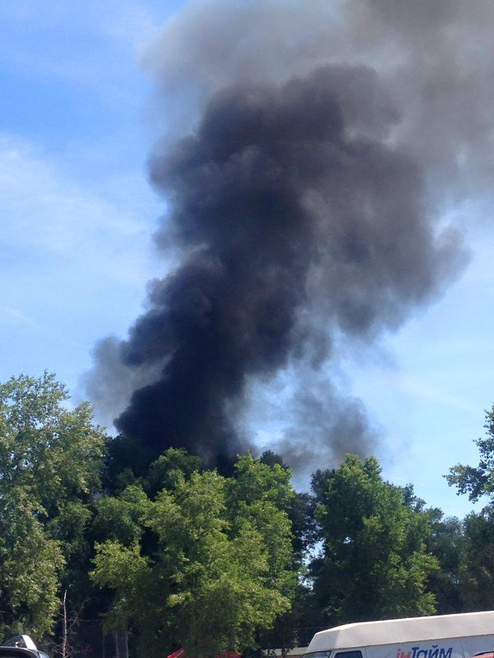 В Киеве новый пожар: горит Труханов остров 