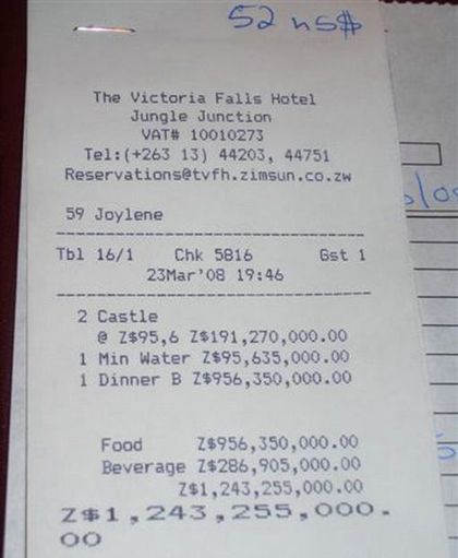 В Зимбабве началась полная ликвидация нацвалюты В Зимбабве началась полная ликвидация нацвалюты