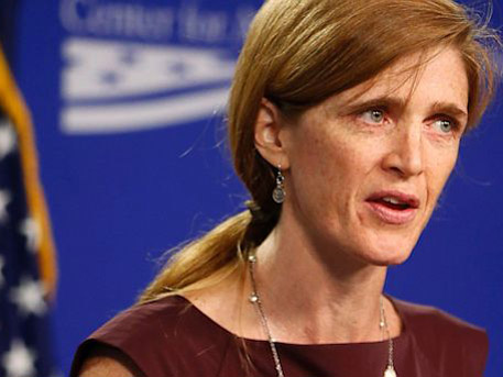 Саманту Пауэр поставили в тупик вопросом про Донбасс Саманту Пауэр поставили в тупик вопросом про Донбасс