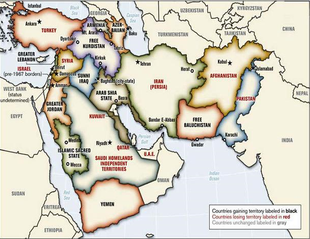 Саудовская Аравия распадается по плану Израиля и США Саудовская Аравия распадается по плану Израиля и США