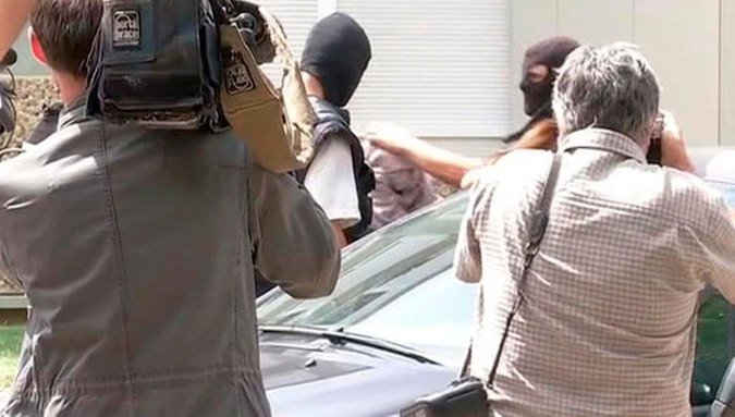 Террорист перед задержанием отослал селфи с отрезанной головой