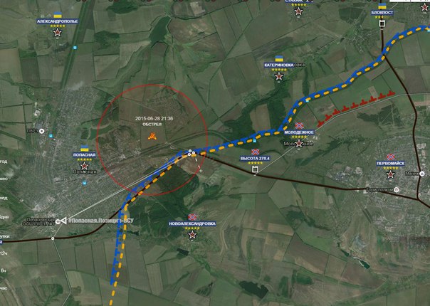 Сводки от ополчения Новороссии 29.06.2015