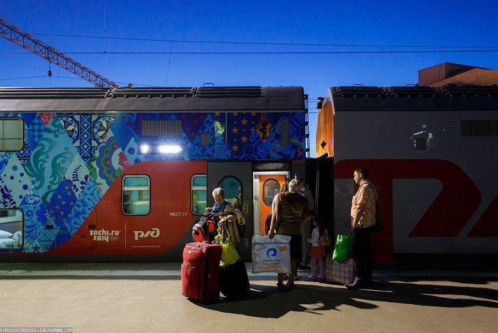 Двухэтажный поезд Москва — Казань Двухэтажный поезд Москва — Казань