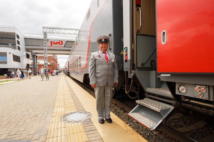 Двухэтажный поезд Москва — Казань Двухэтажный поезд Москва — Казань