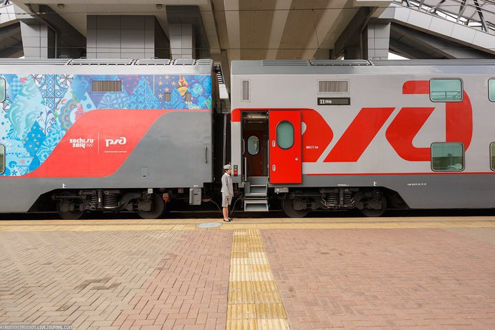 Двухэтажный поезд Москва — Казань Двухэтажный поезд Москва — Казань