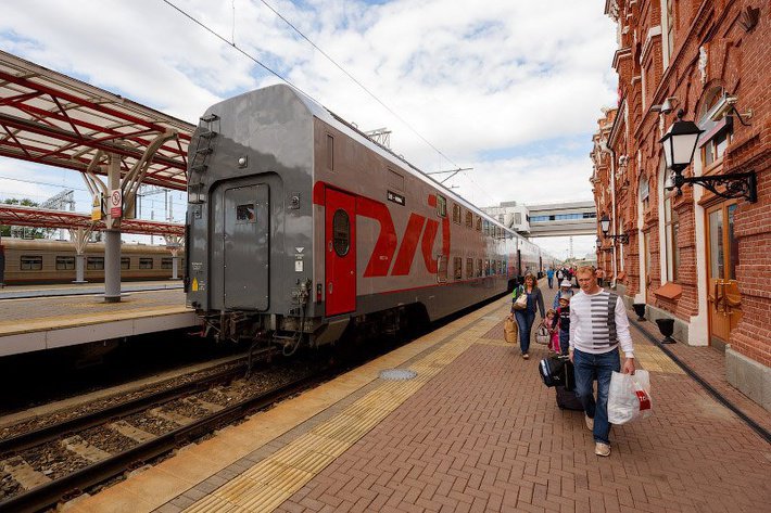 Двухэтажный поезд Москва — Казань Двухэтажный поезд Москва — Казань