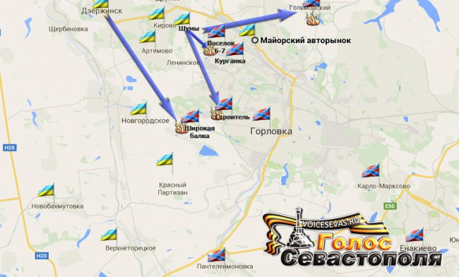 Сводка военных событий в Новороссии за 01.06.2015