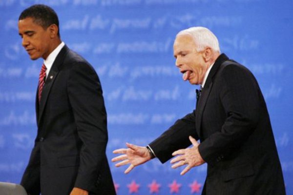 В США не без урода… Позор Джона Маккейна.