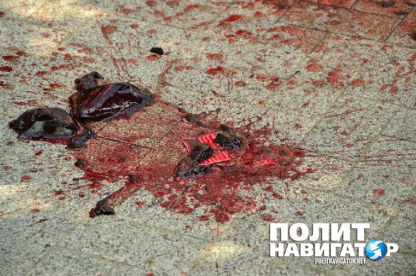 Посольство США в Киеве забросали окровавленным мясом