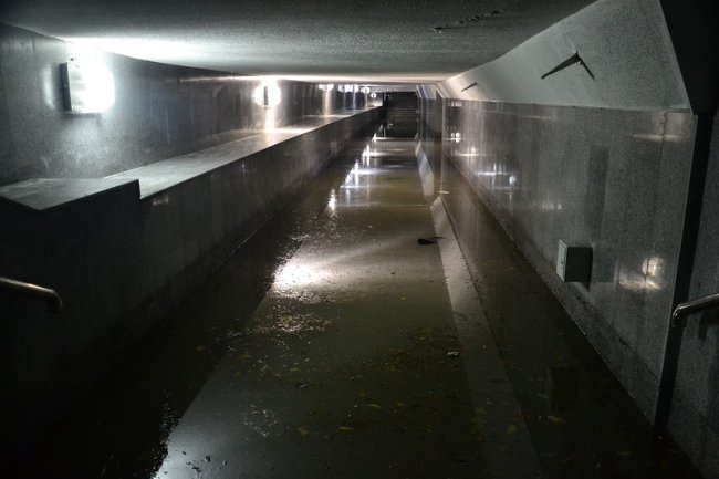 Последствия наводнения в центре Сочи