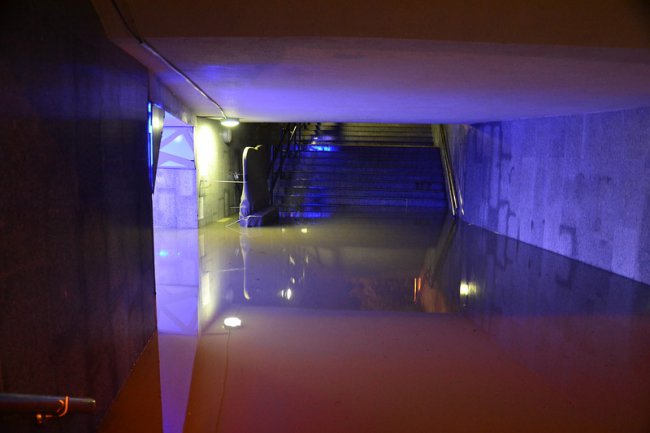 Последствия наводнения в центре Сочи