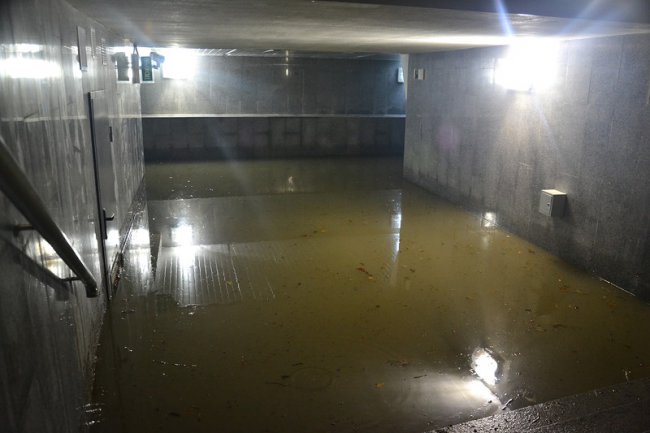 Последствия наводнения в центре Сочи