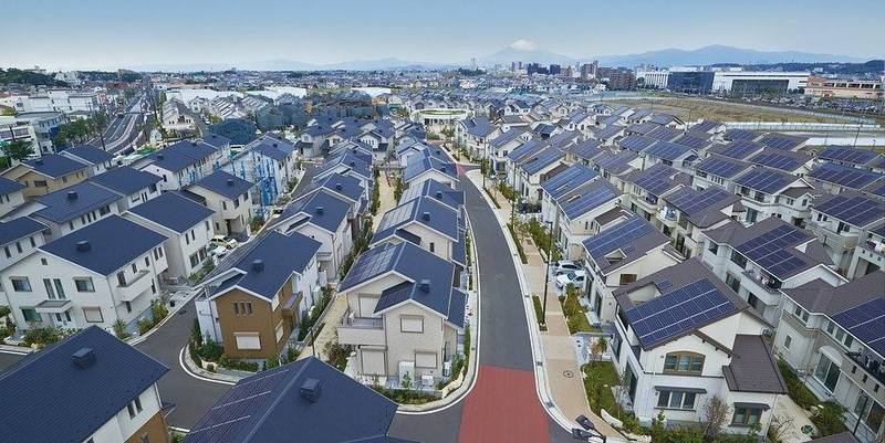 В Японии целый город перешел на солнечную энергию В Японии целый город перешел на солнечную энергию