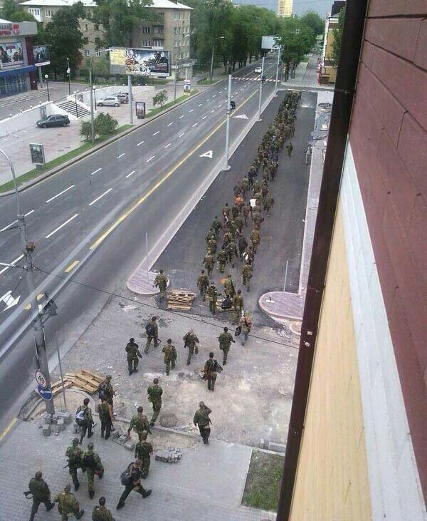 Годовщина отхода из Славянска Годовщина отхода из Славянска