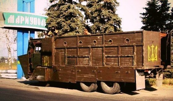 «Безумный Макс» отдыхает: несокрушимая мощь украинских шушпанцеров «Безумный Макс» отдыхает: несокрушимая мощь украинских шушпанцеров