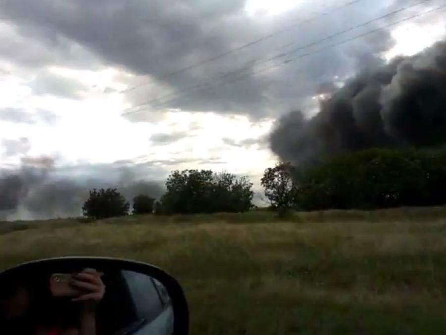 Опубликовано новое видео с места крушения Boeing 777 на Украине