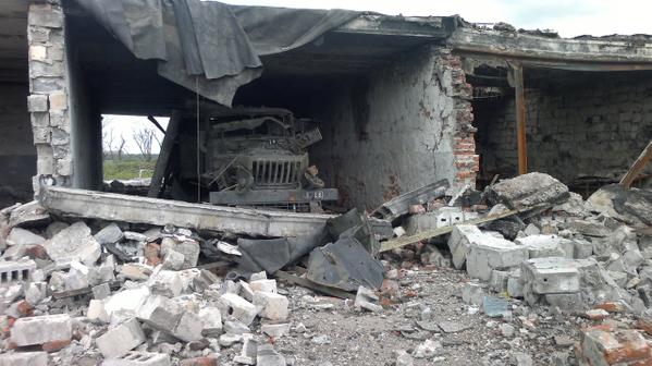 Говорили вам укропам: Отведите технику от линии разграничения! Говорили вам укропам: Отведите технику от линии разграничения!