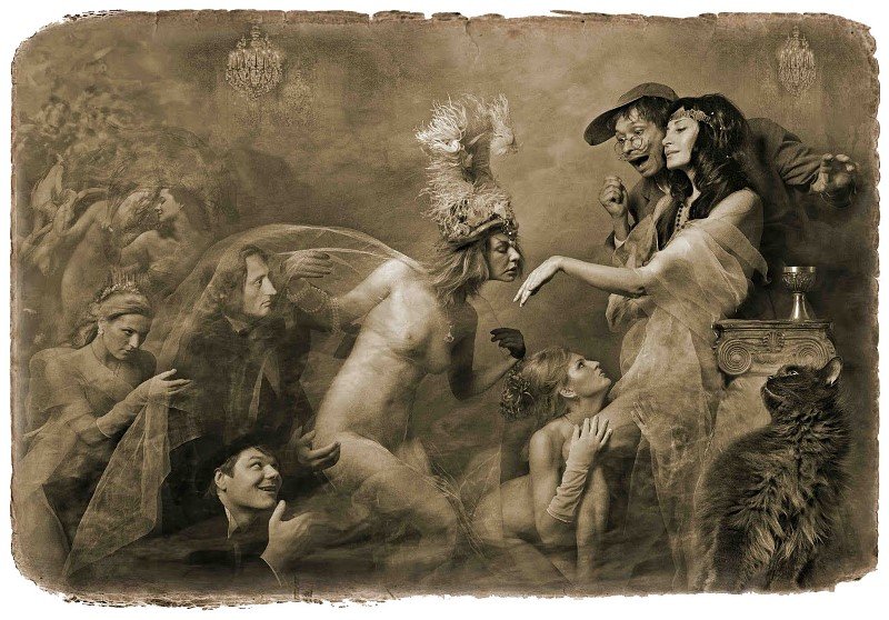 Сногсшибательный фотопроект “Мастер и Маргарита” от Елены Мартынюк!