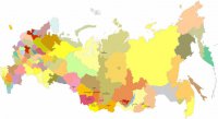 Карта России к 2050 году