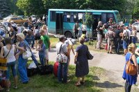 В Донецке началась масштабная эвакуация