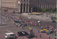 «Мы умираем с голоду»: две тысячи киевлян вышли на митинг