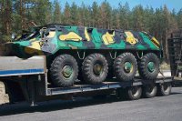 Боец ВСУ из Черновцов пытался отправить домой краденый БТР