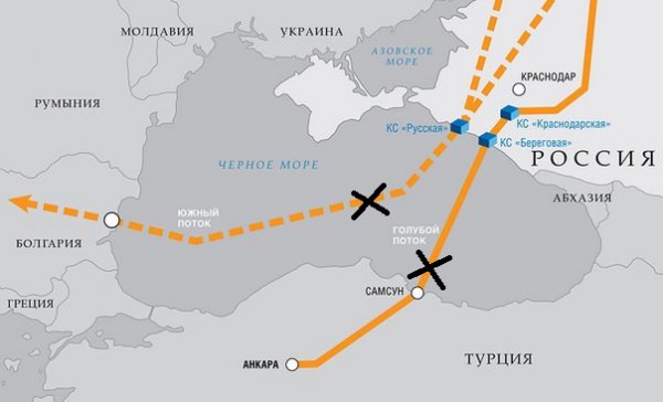 Турция сделала "ход конем": переговоры по «Турецкому потоку» свернули