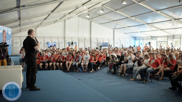 Николай Стариков в молодежном лагере “Территория смыслов” Николай Стариков в молодежном лагере “Территория смыслов”