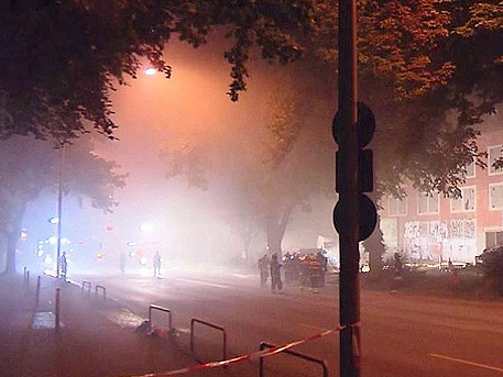 В Гамбурге взорвался подземный бункер времен второй мировой В Гамбурге взорвался подземный бункер времен второй мировой