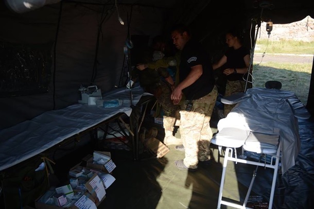 Медслужба боевиков «Правого Сектора» сообщает о гибели 7 украинских солдат и 11 раненых