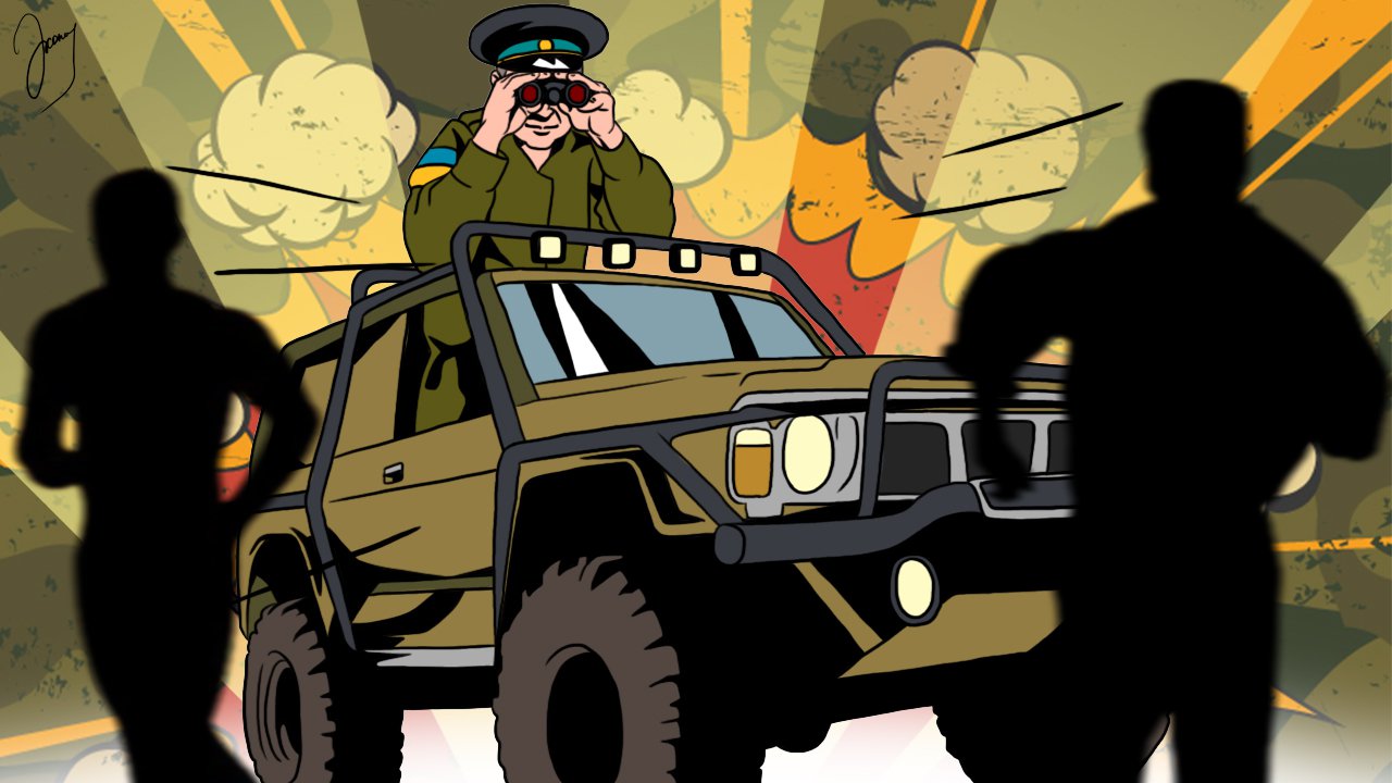 Военкомы устраивают сафари на украинских военнообязанных Военкомы устраивают сафари на украинских военнообязанных