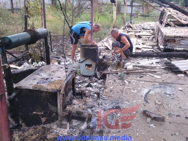 Сводки от ополчения Новороссии 15.08.2015