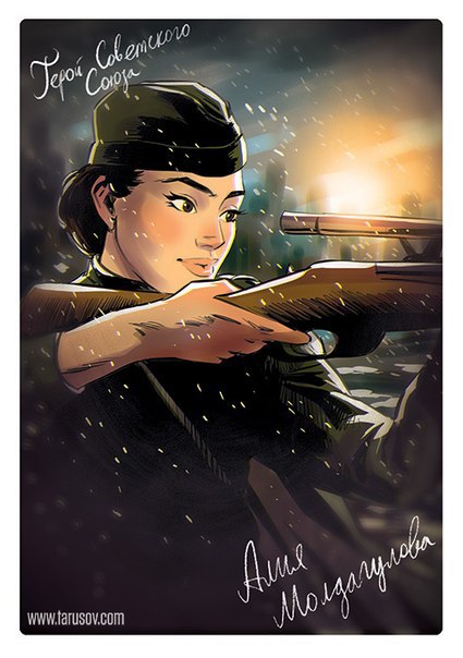 Художник изобразил женщин-героев Великой Отечественной в стиле «пин-ап» Художник изобразил женщин-героев Великой Отечественной в стиле «пин-ап»