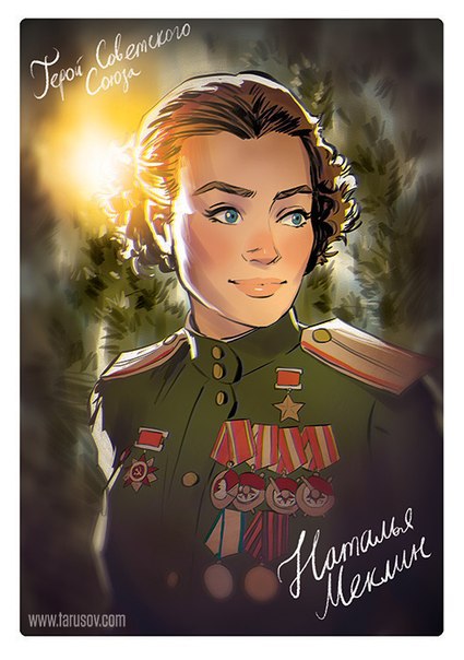 Художник изобразил женщин-героев Великой Отечественной в стиле «пин-ап» Художник изобразил женщин-героев Великой Отечественной в стиле «пин-ап»