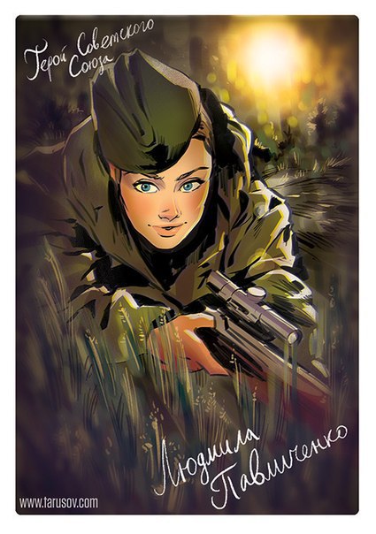 Художник изобразил женщин-героев Великой Отечественной в стиле «пин-ап» Художник изобразил женщин-героев Великой Отечественной в стиле «пин-ап»