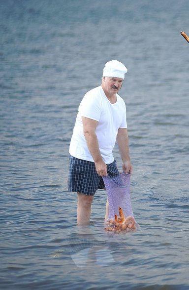 Ничего необычного: Бацька копает картошку Ничего необычного: Бацька копает картошку