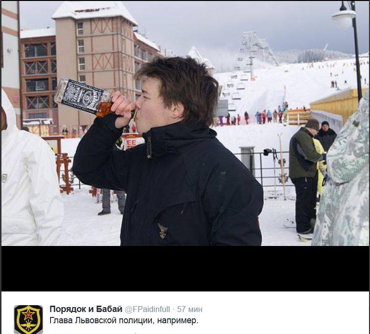 Немного из жизни начальника полиции...