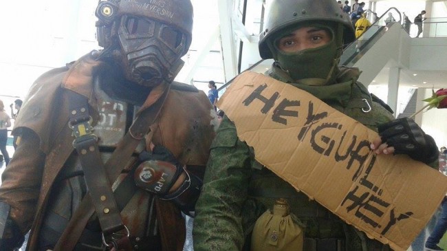Косплейщики, блин!