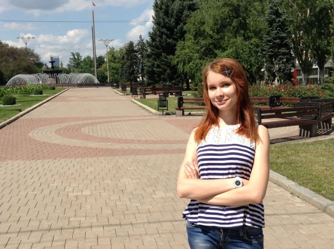 Молодая художница из Донецка, Аня Казанцева.