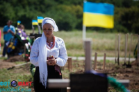 Под Запорожьем похоронили полсотни безымянных хероев.