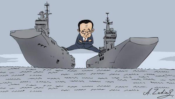 Франция создает искусственный ажиотаж по поводу якобы "высокого" спроса на "Мистрали"