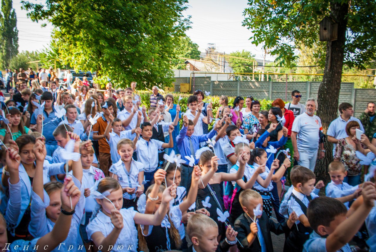 Свободный Донецк отмечает 1 сентября