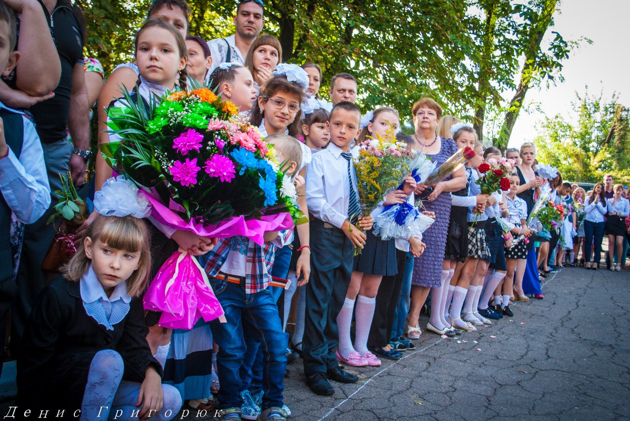 Свободный Донецк отмечает 1 сентября