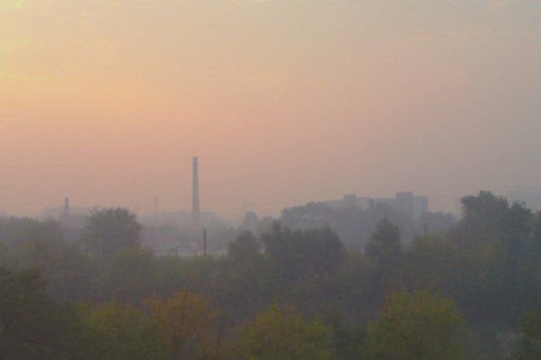 Задымление большого количества городов Украины