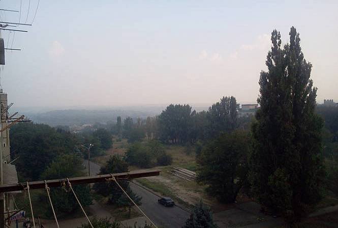 Задымление большого количества городов Украины