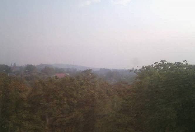 Задымление большого количества городов Украины