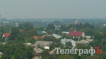 Задымление большого количества городов Украины