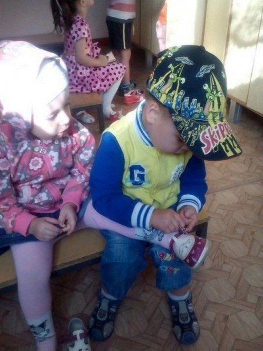 Фотографии проказников, на минуту оставшихся без родителей Фотографии проказников, на минуту оставшихся без родителей